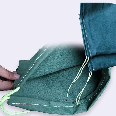 TIST Waterproof Sandbags for Garages 10-Piece Set of Long Canvas Flood Control Sandbags Reusable Rainproof, Windproof, and Flood Control Sandbags Quick Absorbing Flood Sandbags(25X70CM) in Saudi Arabia