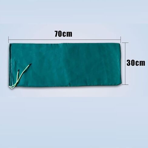 TIST Waterproof Sandbags for Garages 10-Piece Set of Long Canvas Flood Control Sandbags Reusable Rainproof, Windproof, and Flood Control Sandbags Quick Absorbing Flood Sandbags(25X70CM) in Saudi Arabia