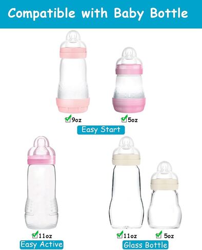 حلمات كوب Sippy لزجاجات Mam Baby ، ناعم 100 ٪ سيليكون حلمات صنب in Kuwait