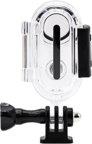 131 FT Go3 Thumb Camera Swimming Dive Protective Case, Underwater Dive Protective Shell with Bracket Accessories Compatible for Insta 360 Go3 in Saudi Arabia