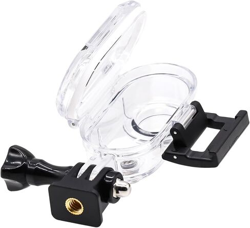 131 FT Go3 Thumb Camera Swimming Dive Protective Case, Underwater Dive Protective Shell with Bracket Accessories Compatible for Insta 360 Go3 in Saudi Arabia