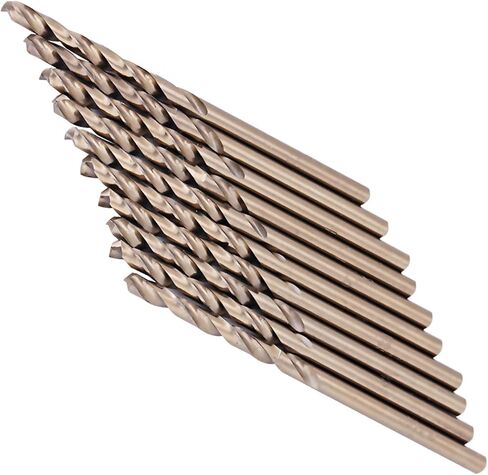 M35 Drill Bit Set, HSSCO Drill Bits for Stainless Steel, 10 Sizes Included (3.5mm) in Saudi Arabia