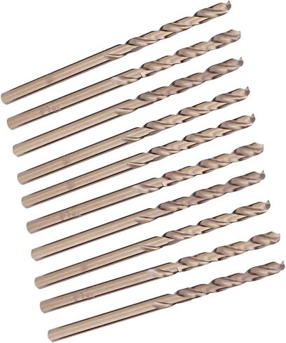 M35 Drill Bit Set, HSSCO Drill Bits for Stainless Steel, 10 Sizes Included (3.5mm) in Saudi Arabia