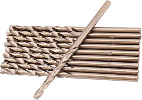 M35 Drill Bit Set, HSSCO Drill Bits for Stainless Steel, 10 Sizes Included (1.5mm) in Saudi Arabia