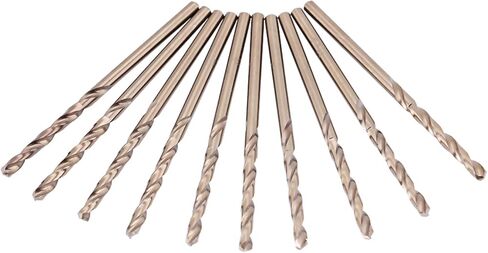 M35 Drill Bit Set, HSSCO Drill Bits for Stainless Steel, 10 Sizes Included (1.5mm) in Saudi Arabia