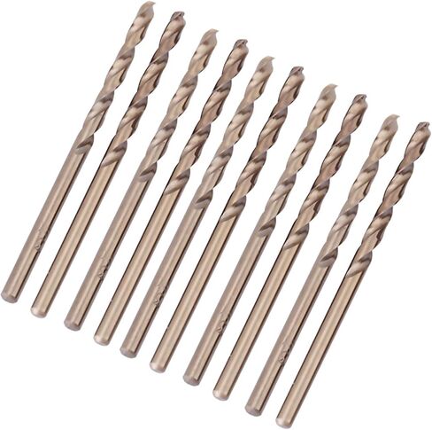 M35 Drill Bit Set, HSSCO Drill Bits for Stainless Steel, 10 Sizes Included (1.5mm) in Saudi Arabia