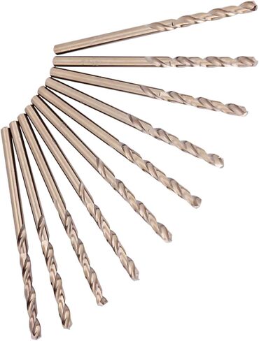 M35 Drill Bit Set, HSSCO Drill Bits for Stainless Steel, 10 Sizes Included (1.5mm) in Saudi Arabia