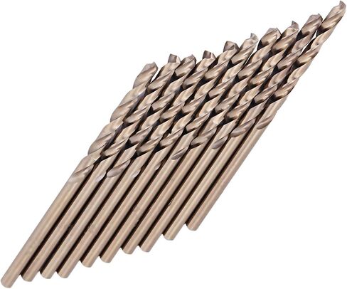 M35 Drill Bit Set, HSSCO Drill Bits for Stainless Steel, 10 Sizes Included (3.2mm) in Saudi Arabia