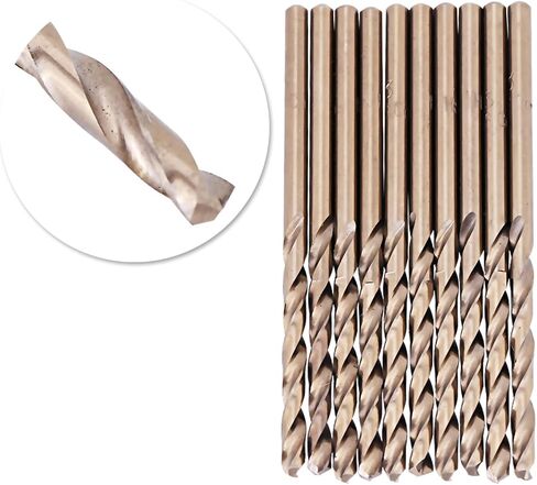 M35 Drill Bit Set, HSSCO Drill Bits for Stainless Steel, 10 Sizes Included (3.2mm) in Saudi Arabia