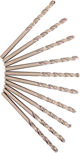 M35 Drill Bit Set, HSSCO Drill Bits for Stainless Steel, 10 Sizes Included (3.2mm) in Saudi Arabia