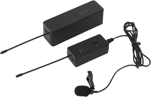 Yunseity Camera Reverse Microphone, Portable Lavalier Microphone Multifunctional 3.5 Mm Sound Connection for Video Recording in Saudi Arabia