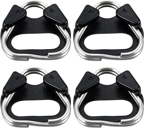Lug Ring Camera Strap, Stainless Steel Triangle Split Ring and ABS Cap with All Brand D-SLR Rangefinder Mirrorless Camera W/Round Eyelet,for Cameras Shoulder Strap Belt Hook Lanyard in Saudi Arabia