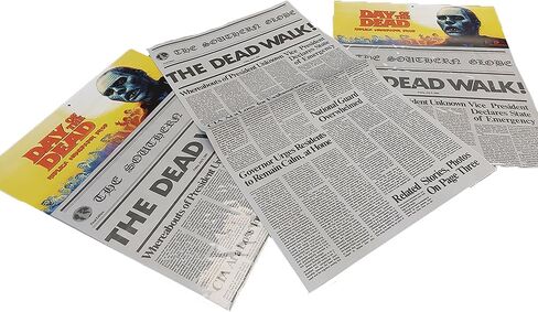 Day of The Dead: The Dead Walk Newspaper Prop Replica in Saudi Arabia