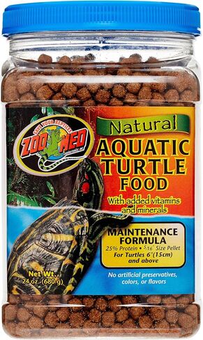 Zoo Med Aquatic Turtle Food Growth Formula, 13 oz. in Kuwait