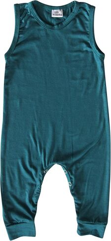Silky Sleeveless Baby Romper for Boys and Girls-Boy, Girl, Gender Neutral in Kuwait