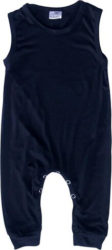 Silky Sleeveless Baby Romper for Boys and Girls-Boy, Girl, Gender Neutral in Kuwait