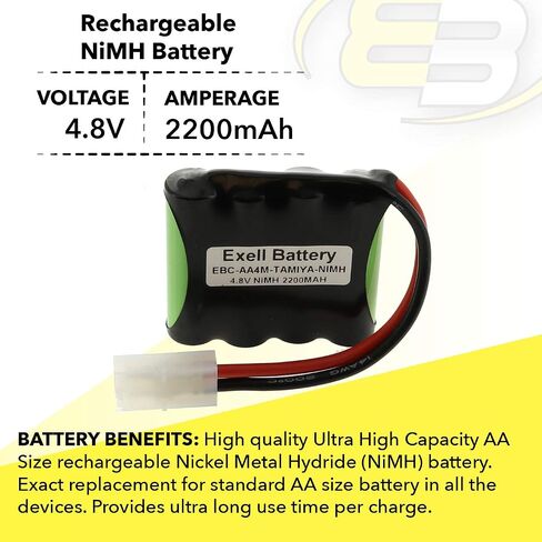 4.8v 2200mAh مخصص NIMH حزمة البطارية مع Tamiya موصل لأدوات الطاقة والأضواء in Saudi Arabia