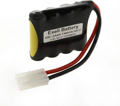 4.8V 1000mAh Custom NiCD Battery Pack w/Tamiya Connector for Power Tools, Lights in Saudi Arabia