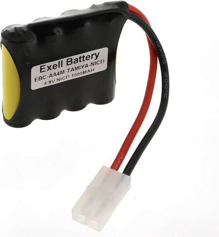 4.8V 1000mAh Custom NiCD Battery Pack w/Tamiya Connector for Power Tools, Lights in Saudi Arabia