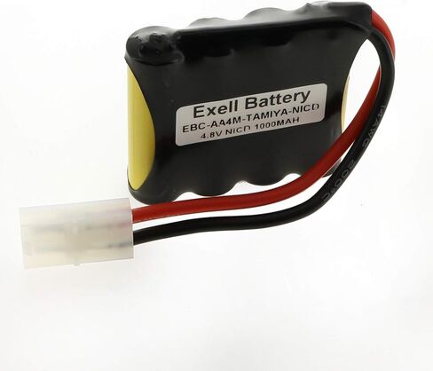 4.8V 1000mAh Custom NiCD Battery Pack w/Tamiya Connector for Power Tools, Lights in Saudi Arabia