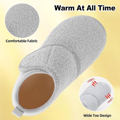 L-RUN Adult Home Slipper Cozy Warm Indoor House Shoes Multiple Styles/Colors Non-Slip Soft Sole for Women/Men Daily Wear in Saudi Arabia