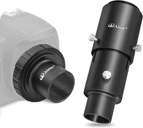 ALSTAR TELESCOPE Photo Adapter لـ Minolta AF و Sony A Mount DSLR Cameras - حزمة مع - 1.25 "محول كاميرا قابلة للتمديد in Saudi Arabia