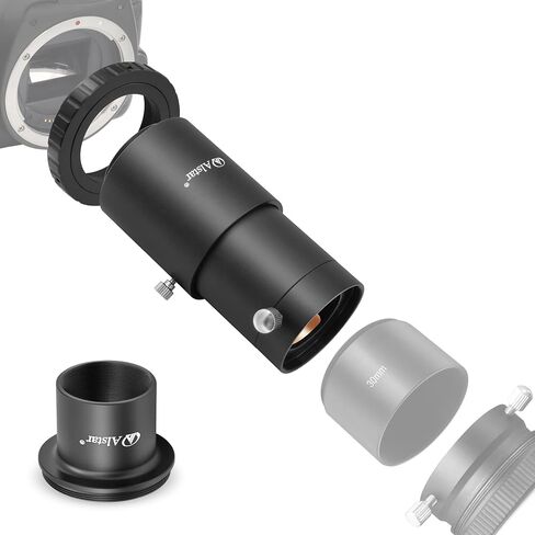 Alstar Telescope Photo Adapter for Nikon SLR/DSLR Cameras - Bundle with - 2" Adjustable Extention Tube Camera Adapter in Saudi Arabia