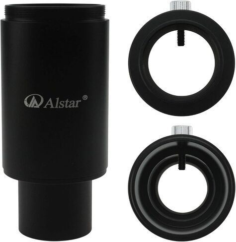 محول Alstar T Ring لجميع كاميرات Nikon SLR/DSLR - حزمة مع - 1.25 "محول كاميرا ثابتة in Saudi Arabia