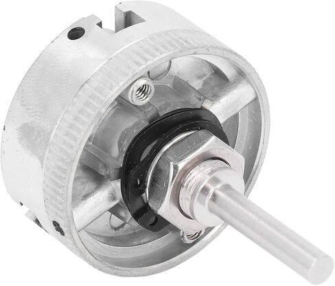 Sorandy 3 Jaw Lathe Chuck with Connecting Rod and Wrench, Self Centering Wood Turning Chuck, Power Lathe Accessory, Plate with M 12x1 Connecting Rod, 10-35mm Clamping in Saudi Arabia