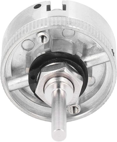 Sorandy 3 Jaw Lathe Chuck with Connecting Rod and Wrench, Self Centering Wood Turning Chuck, Power Lathe Accessory, Plate with M 12x1 Connecting Rod, 10-35mm Clamping in Saudi Arabia