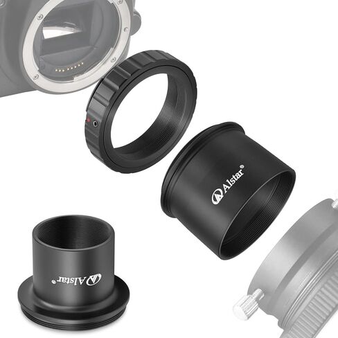 ALSTAR TELESCOPE Photo Adapter لكاميرات Nikon SLR/DSLR - حزمة مع - 2 "محول الكاميرا البؤرية T -2 in Saudi Arabia