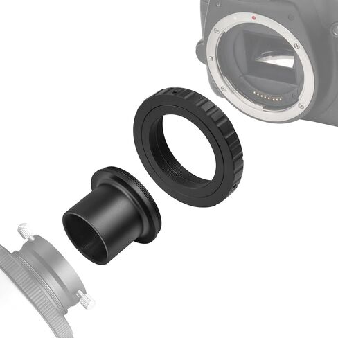 Alstar T Ring Adapter for All Nikon SLR/DSLR Cameras - Bundle with - 1.25" T-Adapter in Saudi Arabia