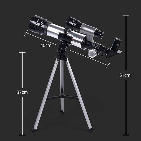 Professional Portable Telescope for Kids Beginners 74Mm Adjustable Refractor Astronomical Telescope with Tripod Eyepieces Compass Star Finder Lens Astronomy Stargazing Toy in Saudi Arabia