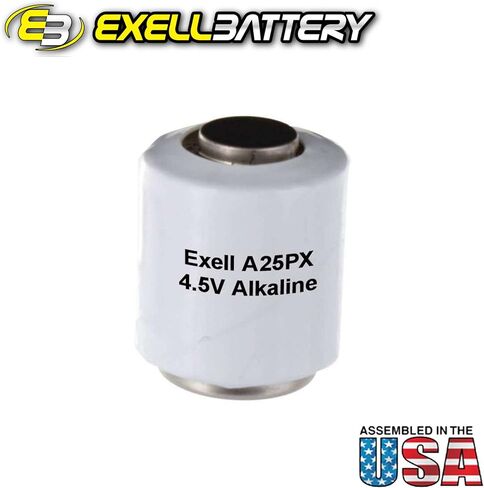 Exell Battery A25PX Fits Kodak Instamatic 333X Electronic, Kiev 60 Camera in Saudi Arabia