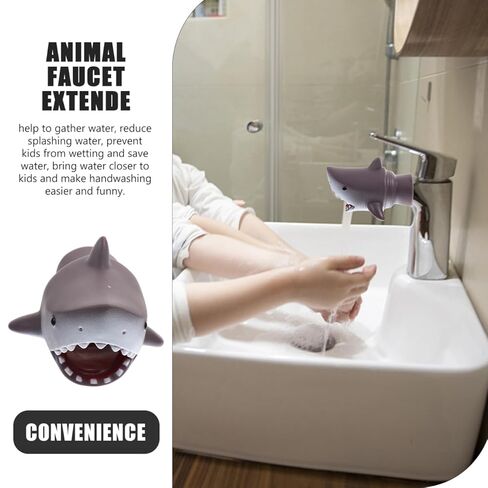 Wakauto Faucet Extender for Kids Bath Tub Sink Universal Sink Actory Washing Washing Device لتصميم الرسوم المتحركة للأطفال الصغار in Kuwait