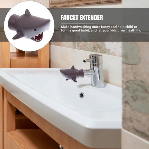 Wakauto Faucet Extender for Kids Bath Tub Sink Universal Sink Actory Washing Washing Device لتصميم الرسوم المتحركة للأطفال الصغار in Kuwait