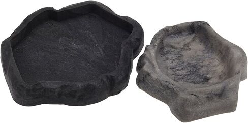 Zoo Med Repti Rock Reptile Food Water Dishes (Small) in Saudi Arabia