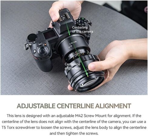 Ttartisan 75mm F1.5 Swirly Bokeh Full Frame Lens مع مرشح عدسة 58 مم F1.5 فتحة كبيرة متوافقة مع عدسة M42 Mount Camera in Saudi Arabia
