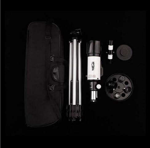 تلسكوب للأطفال للبالغين المبتدئين في علم الفلك 70 ملم فتحة 300 ملم جبل تلسكوب الانكسار 1.5x انتصاب العدسة 3x بارلو العدسة in Kuwait