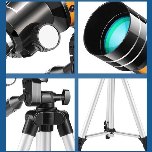 تلسكوب الانكسار للأطفال والبالغين تلسكوبات تلسكوبات تلسكوبات تلسكوبات للأطفال ومبتدئين في علم الفلك in Kuwait