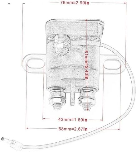 Starter Relay Solenoid for 400 1998-2005 250 500 330 335 340 in Saudi Arabia