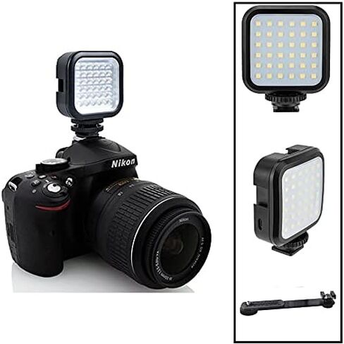Compact LED Light Kit with Power Set for Panasonic Lumix S9 DC-S9 in Saudi Arabia