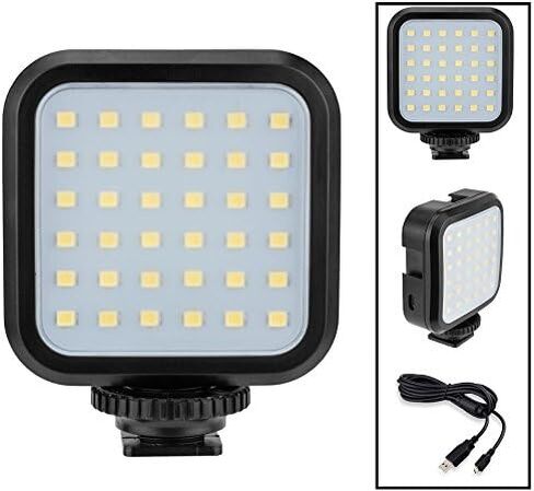 Compact LED Light Kit with Power Set for Panasonic Lumix S9 DC-S9 in Saudi Arabia