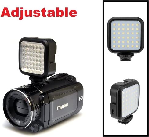 Compact LED Light Kit with Power Set for Panasonic Lumix S9 DC-S9 in Saudi Arabia