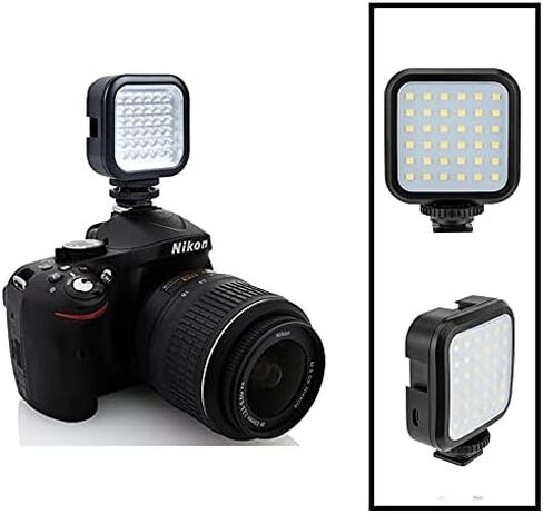 Compact LED Light Kit with Power Set for Panasonic Lumix S9 DC-S9 in Saudi Arabia