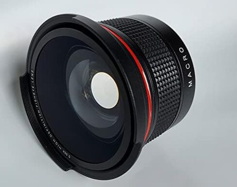 عدسة Super Wide Hi Def Fisheye لـ Panasonic Lumix S9 DC-S9 (متوافقة مع 62 مم) in Kuwait