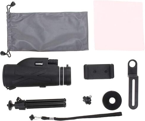 تلسكوب أحادي HD 80 × 100 مقاوم للماء مع ترايبود محول الهواتف الذكية لمشاهدة الطيور لمشاهدة المشي لمسافات طويلة للمشاهدة كرة النار لعبة الكبار مشاهدة الطيور in Kuwait