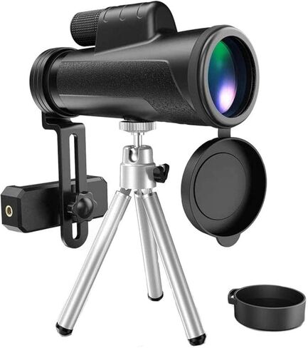 أحادي الماء مضغوط 12x50 مع محول الهاتف الذكي Bak4 Prism Lens و Tripod للاستخدام في الهواء الطلق in Kuwait