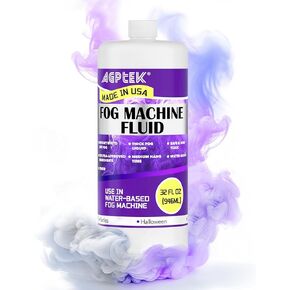 AGPTEK 1Gallon Smoke Fog Machine Liquid, Fog Juice for 400-1500 Watt Foggers,Water-Based,Thick Atmosphere, Ideal for Indoor and Outdoor Venues Made in USA in Kuwait