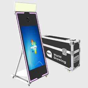 كشك صور Magic Mirror Photo ، 65 '' Mirror Photo Booth ، شاشة 43 '' in Kuwait